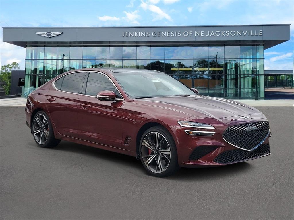 new 2025 Genesis G70 car, priced at $59,910