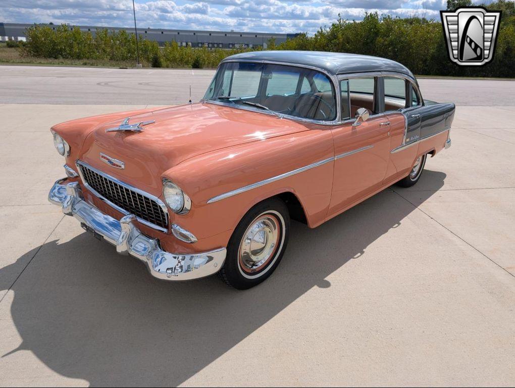used 1955 Chevrolet Bel Air car, priced at $33,000