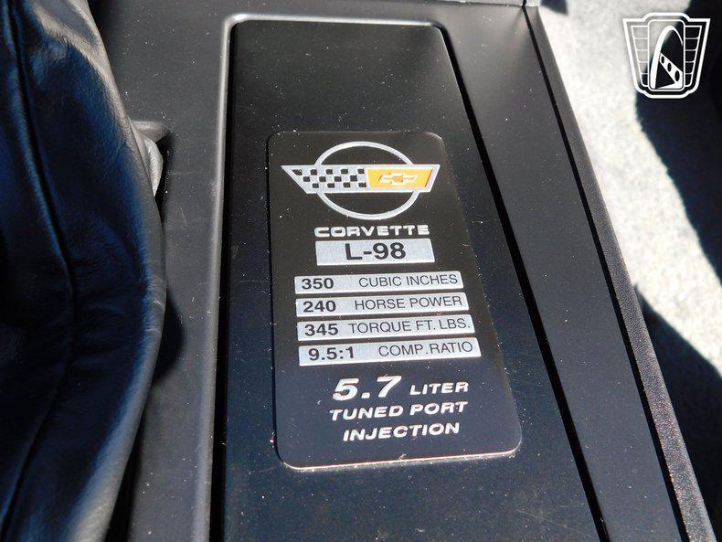 used 1987 Chevrolet Corvette car, priced at $24,000