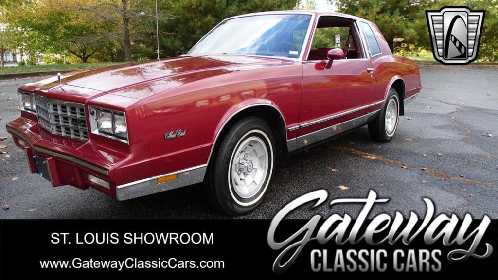 used 1984 Chevrolet Monte Carlo car, priced at $24,000