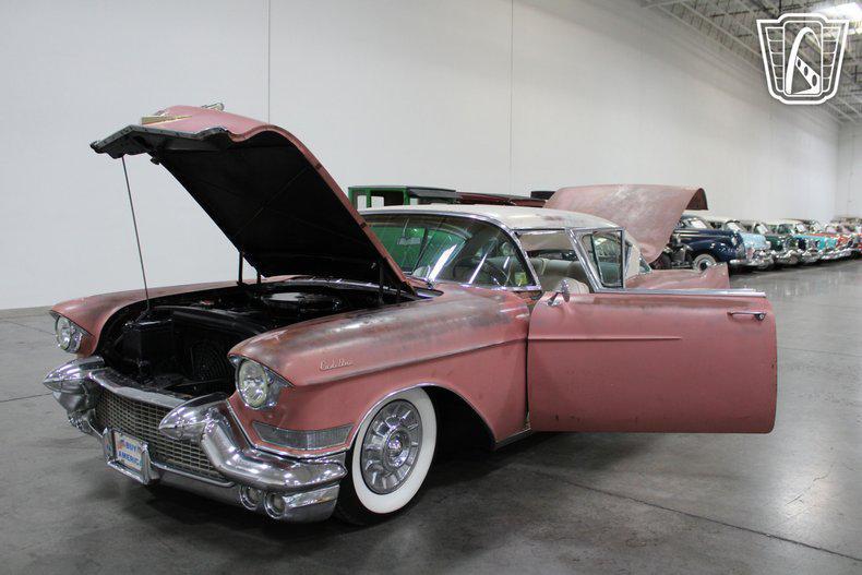 used 1957 Cadillac DeVille car, priced at $50,000