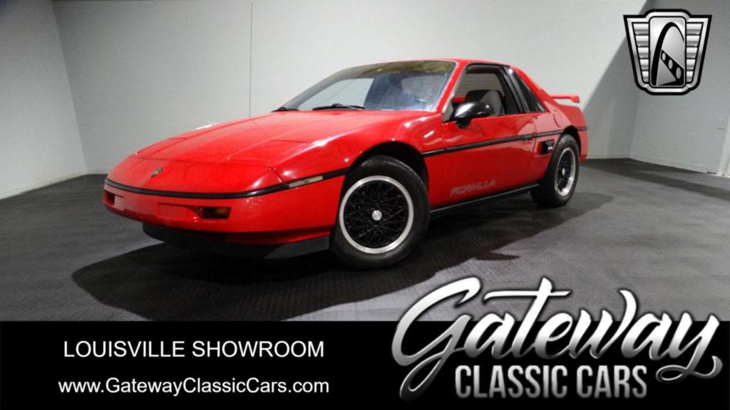 used 1988 Pontiac Fiero car, priced at $9,000