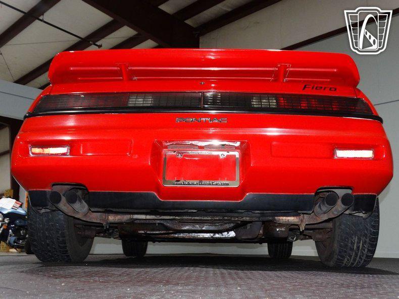 used 1988 Pontiac Fiero car, priced at $10,000