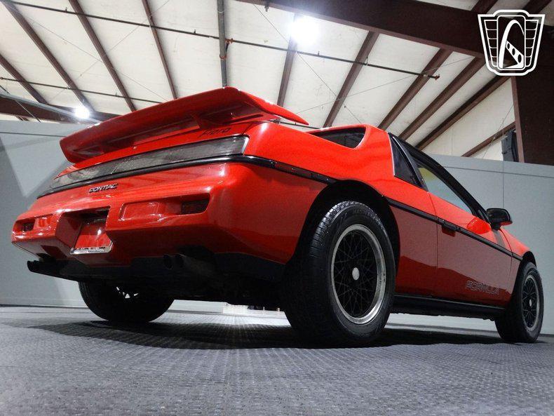 used 1988 Pontiac Fiero car, priced at $10,000