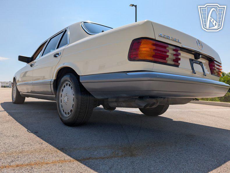 used 1986 Mercedes-Benz S-Class car, priced at $15,500