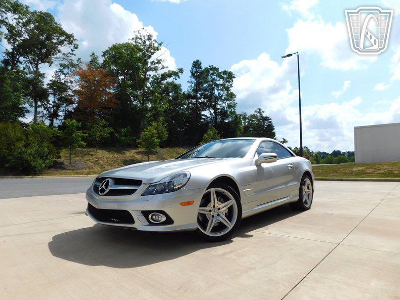 used 2009 Mercedes-Benz SL-Class car, priced at $34,000