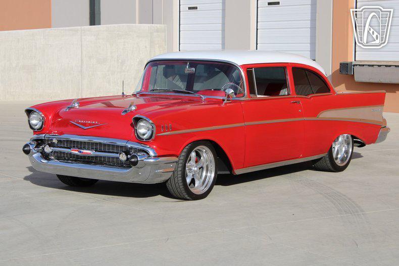 used 1957 Chevrolet Bel Air car, priced at $80,000
