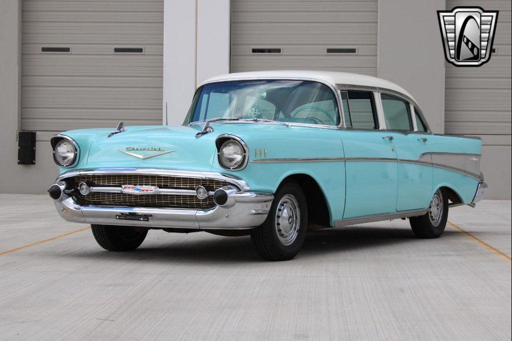 used 1957 Chevrolet Bel Air car, priced at $46,000