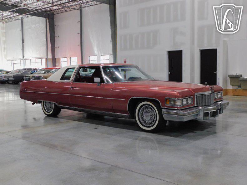 used 1975 Cadillac DeVille car, priced at $18,000