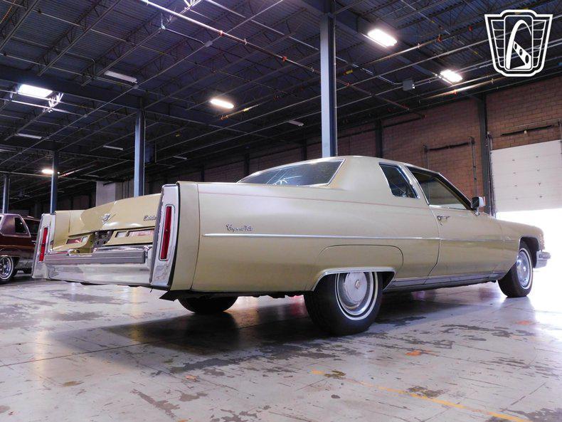 used 1975 Cadillac DeVille car, priced at $10,500
