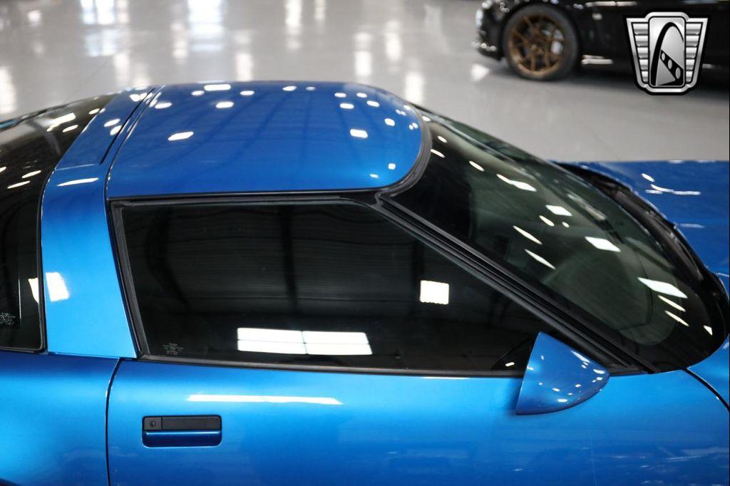 1992 Blue Chevrolet Corvette