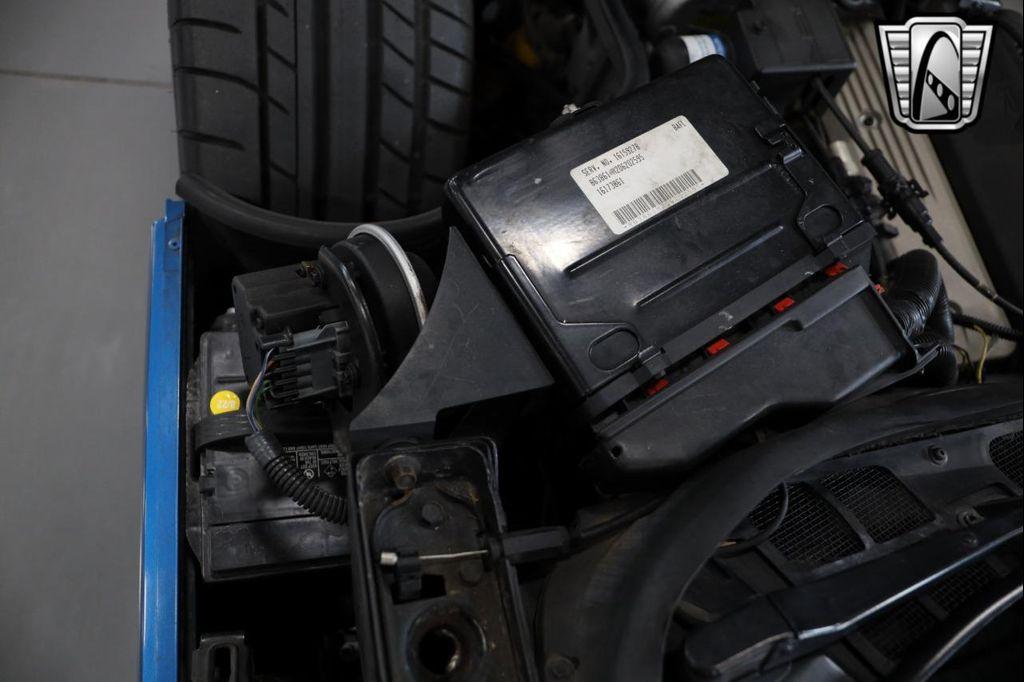 1992 Blue Chevrolet Corvette