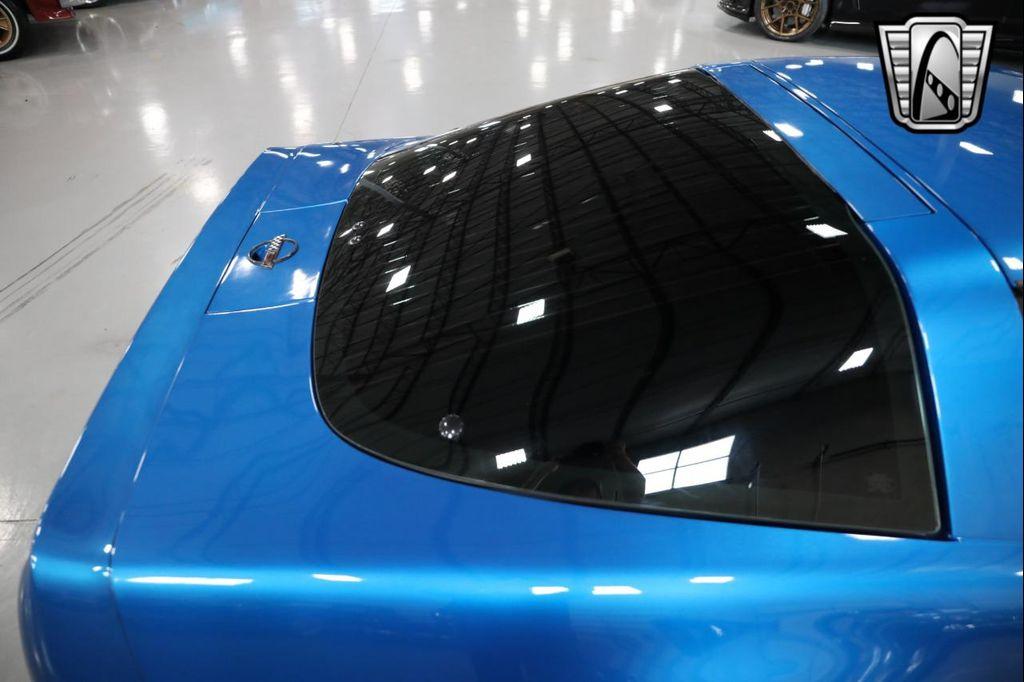 1992 Blue Chevrolet Corvette