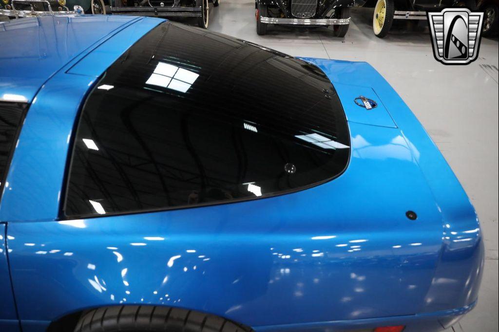 1992 Blue Chevrolet Corvette