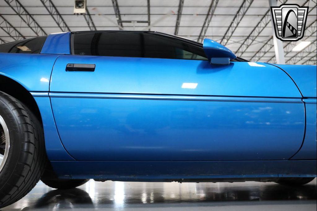1992 Blue Chevrolet Corvette