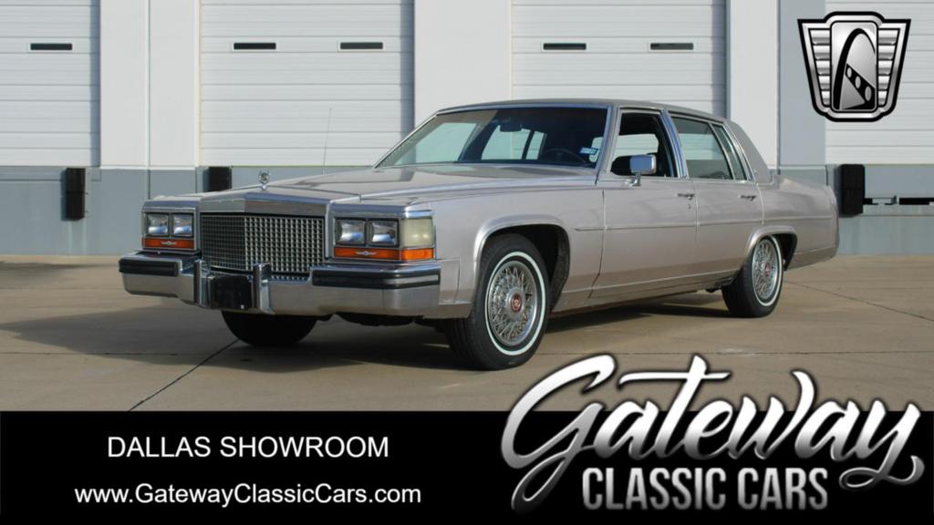 used 1987 Cadillac Brougham car, priced at $9,500