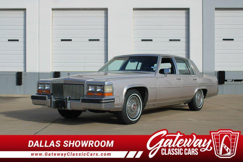 used 1987 Cadillac Brougham car, priced at $9,500