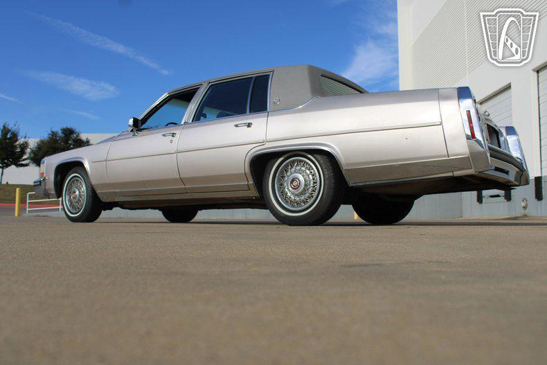 used 1987 Cadillac Brougham car, priced at $8,500