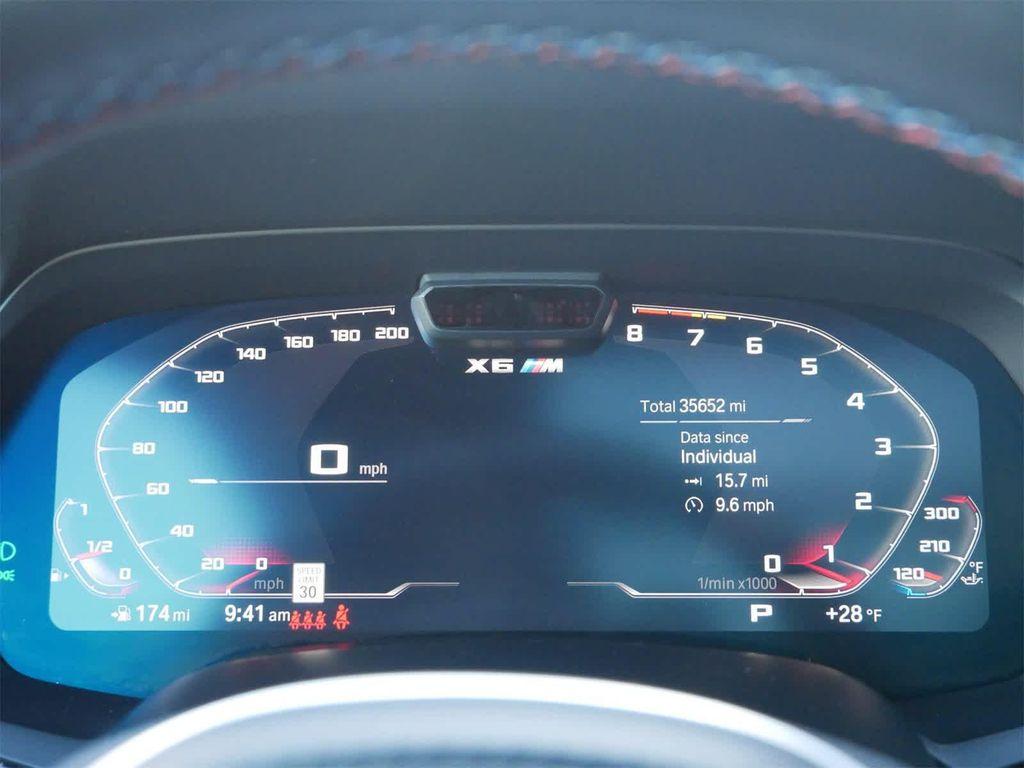 used 2022 BMW X6 M car, priced at $72,390