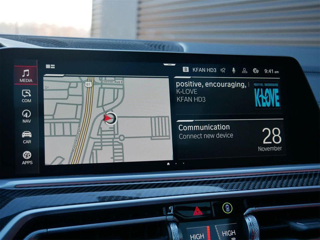 used 2022 BMW X6 M car, priced at $72,390