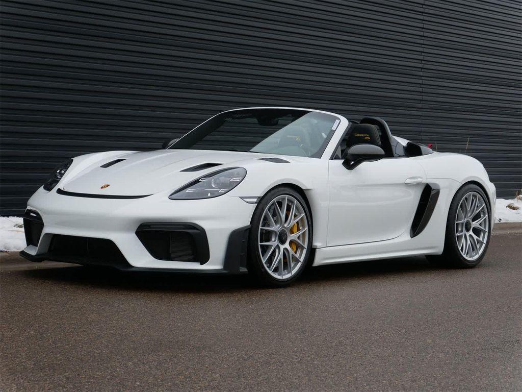 used 2025 Porsche 718 Spyder car, priced at $212,990