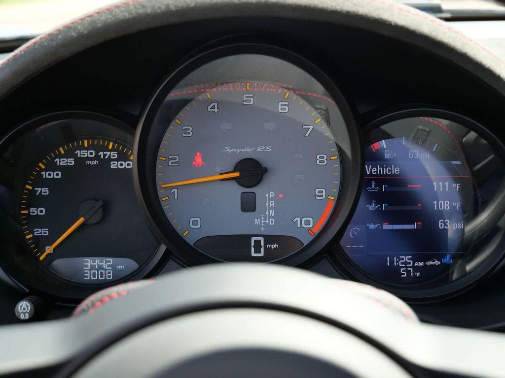 used 2024 Porsche 718 Spyder car, priced at $205,990
