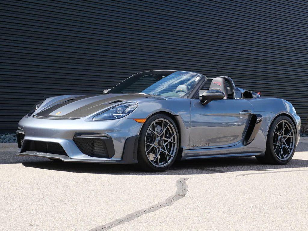 used 2024 Porsche 718 Spyder car, priced at $205,990