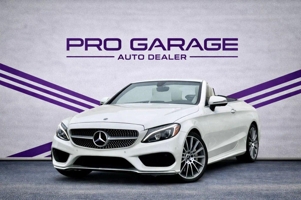 used 2018 Mercedes-Benz C-Class car, priced at $26,990
