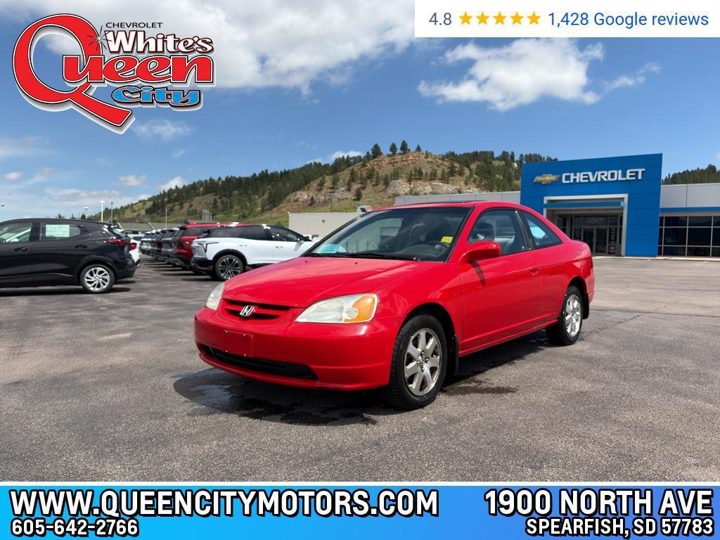 used 2002 Honda Civic car, priced at $2,300