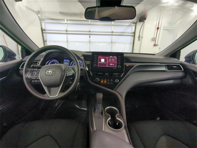 used 2021 Toyota Camry car, priced at $18,000