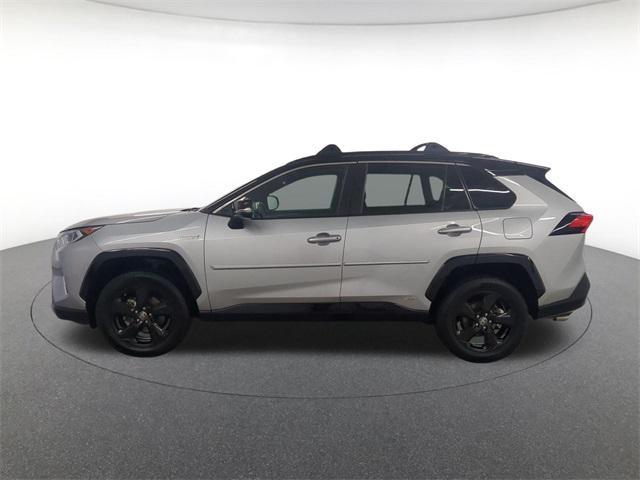 used 2021 Toyota RAV4 Hybrid car, priced at $28,000