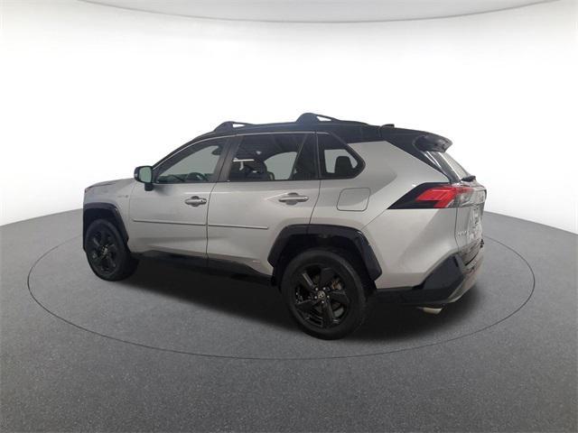 used 2021 Toyota RAV4 Hybrid car, priced at $28,000
