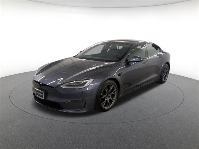 used 2021 Tesla Model S car, priced at $54,000