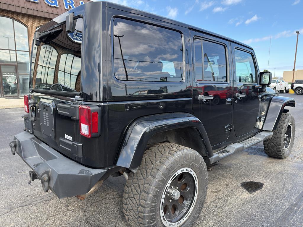 used 2012 Jeep Wrangler Unlimited car, priced at $15,995