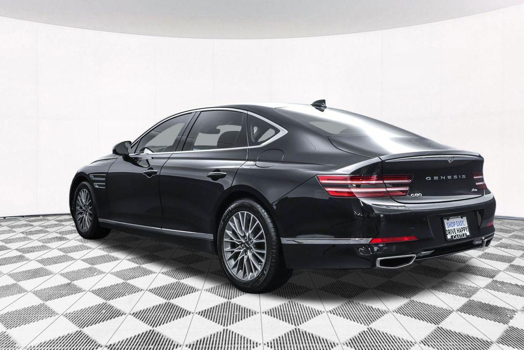 used 2024 Genesis G80 car, priced at $38,995