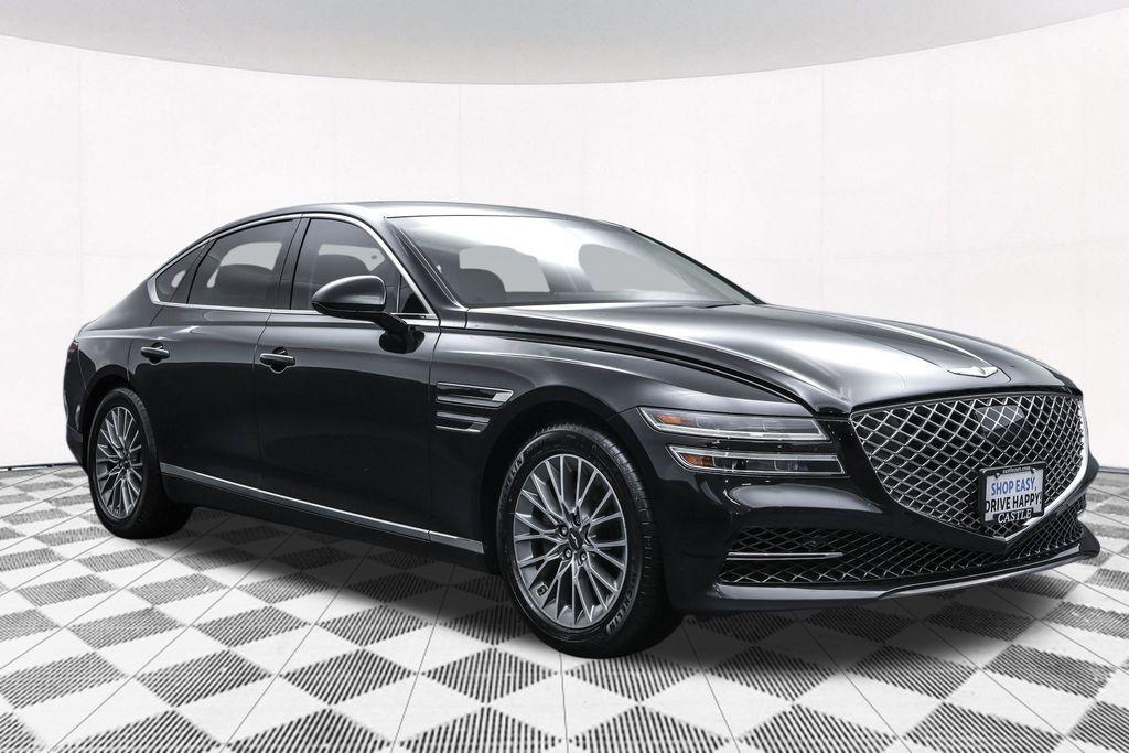 used 2024 Genesis G80 car, priced at $38,995