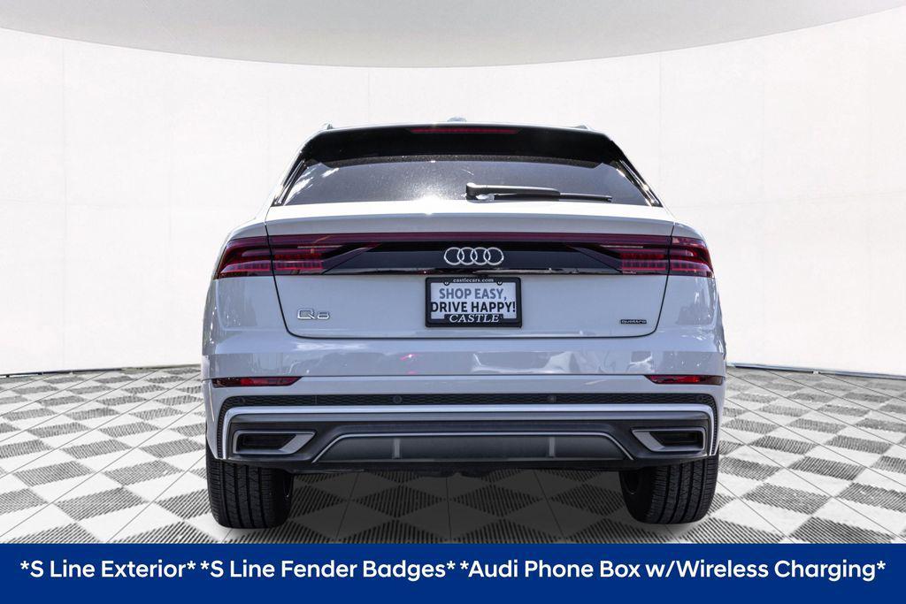 used 2023 Audi Q8 car, priced at $47,737