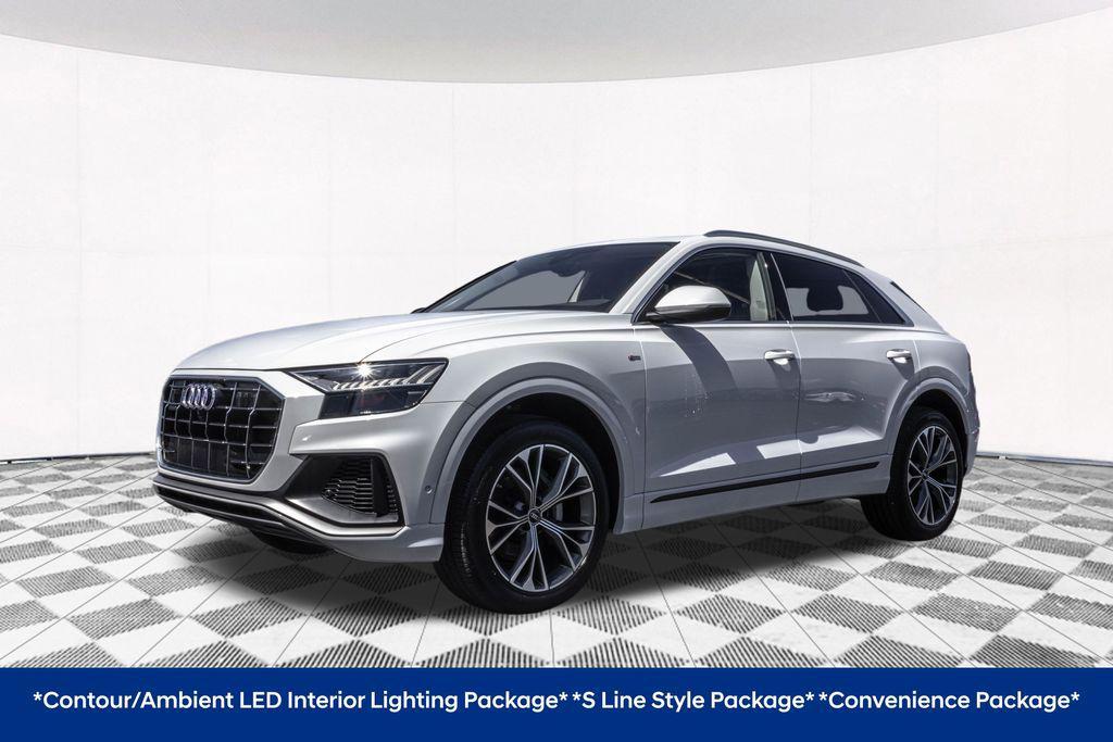 used 2023 Audi Q8 car, priced at $47,737