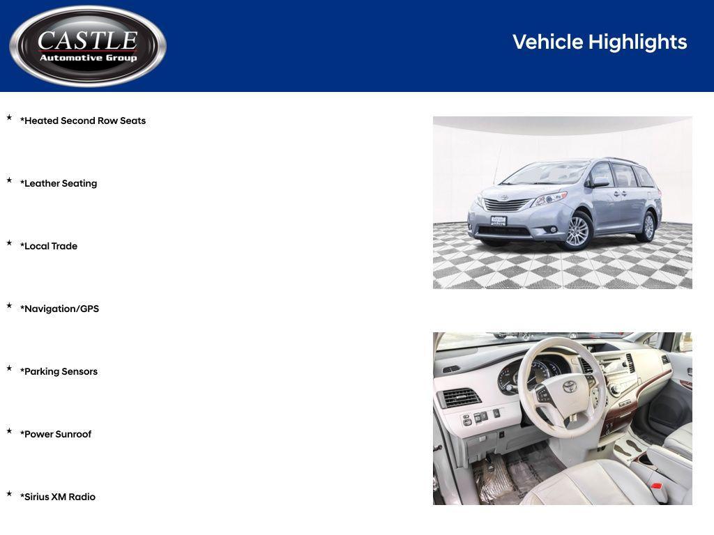 used 2014 Toyota Sienna car, priced at $13,967