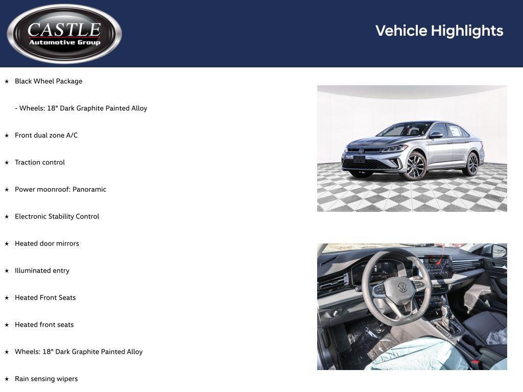 new 2026 Volkswagen Jetta car, priced at $26,691