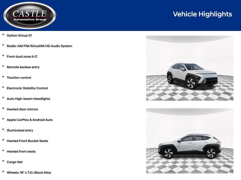new 2026 Hyundai Kona car, priced at $29,116