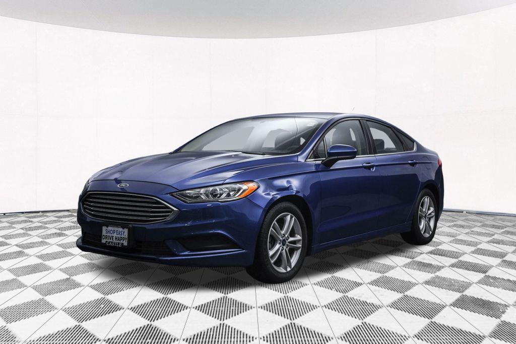 used 2018 Ford Fusion car, priced at $10,667