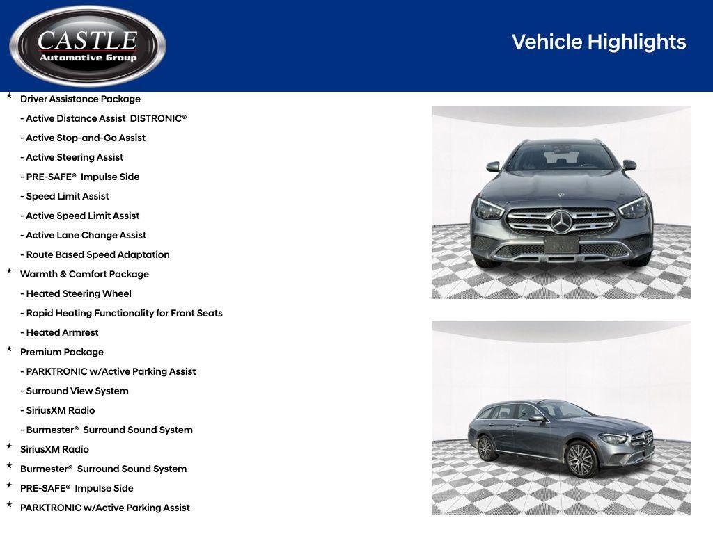 used 2021 Mercedes-Benz E-Class car, priced at $47,711