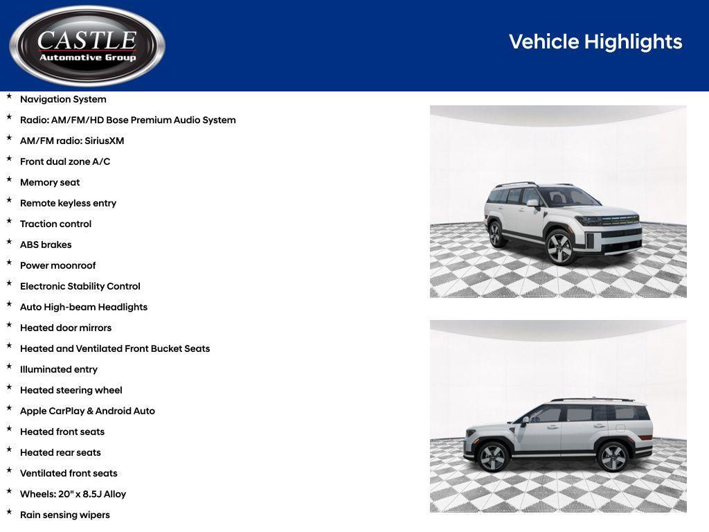 new 2027 Hyundai Santa Fe car, priced at $48,053