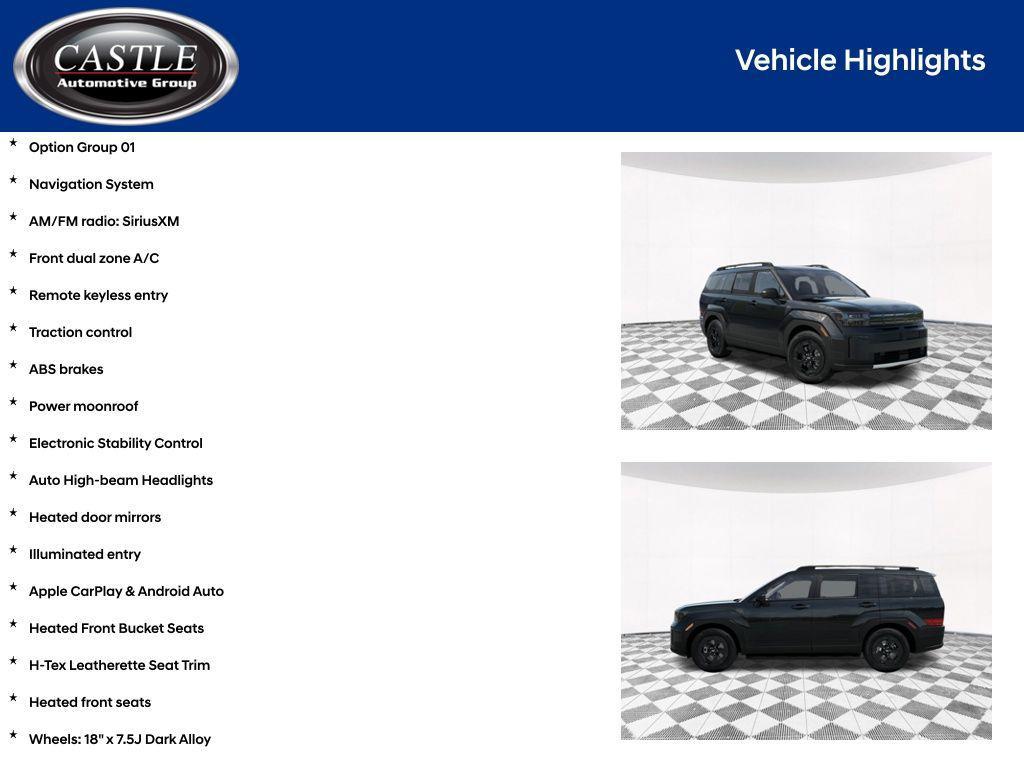 new 2026 Hyundai Santa Fe car, priced at $40,628