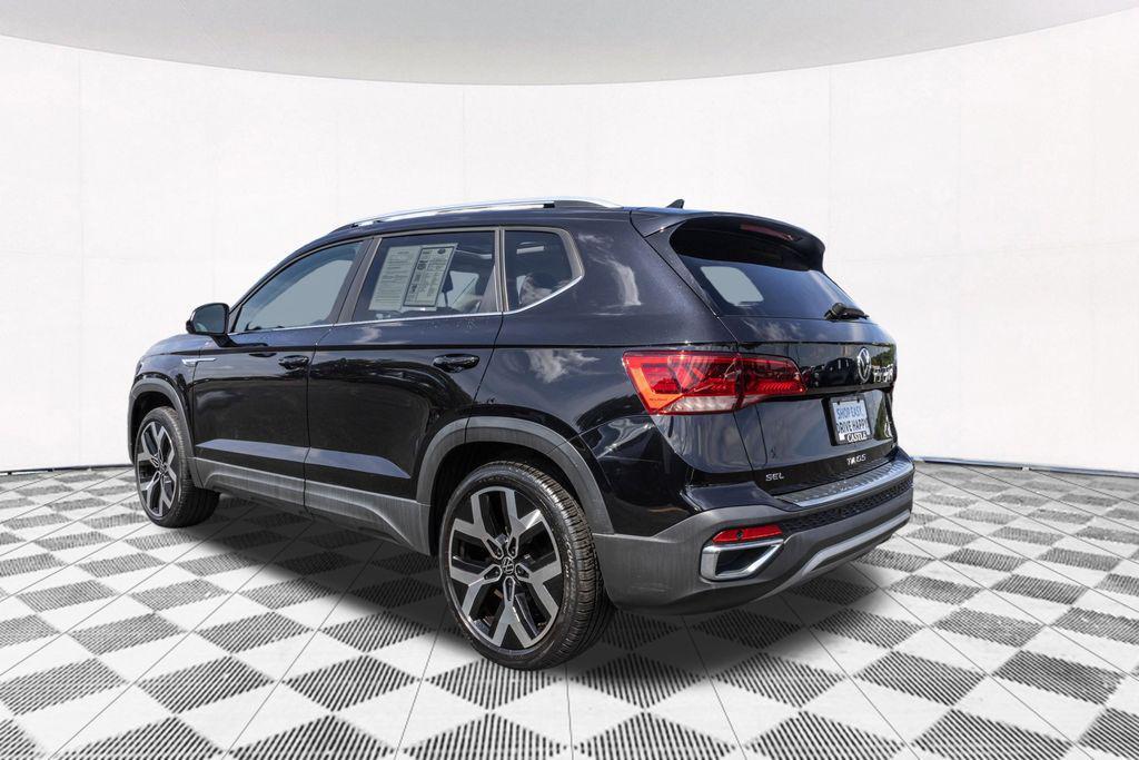 used 2023 Volkswagen Taos car, priced at $24,384