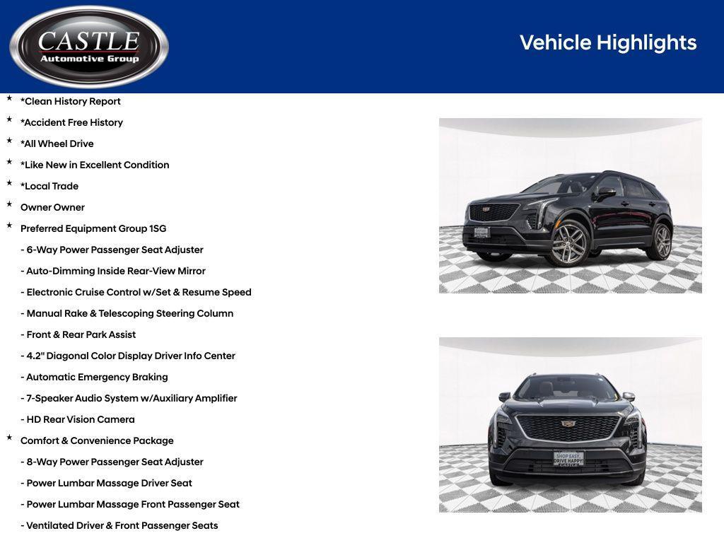 used 2023 Cadillac XT4 car, priced at $30,811