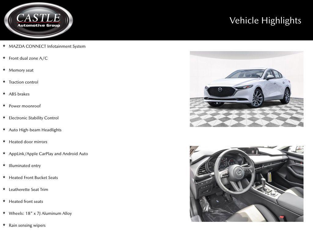 new 2026 Mazda Mazda3 car, priced at $26,915