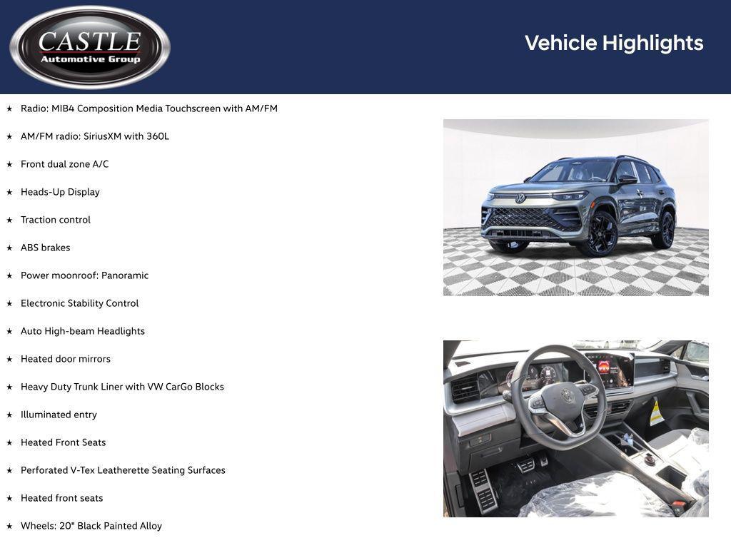 new 2026 Volkswagen Tiguan car, priced at $37,846