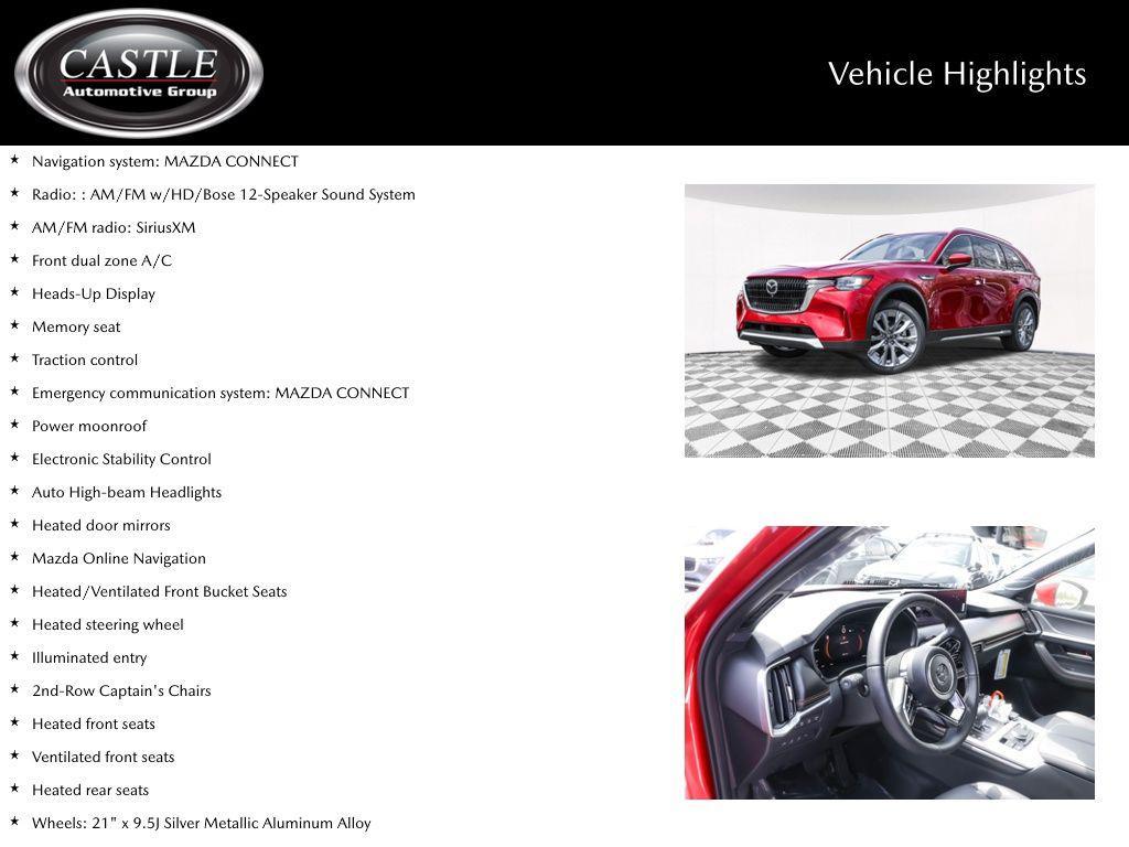 new 2026 Mazda CX-90 car, priced at $51,947